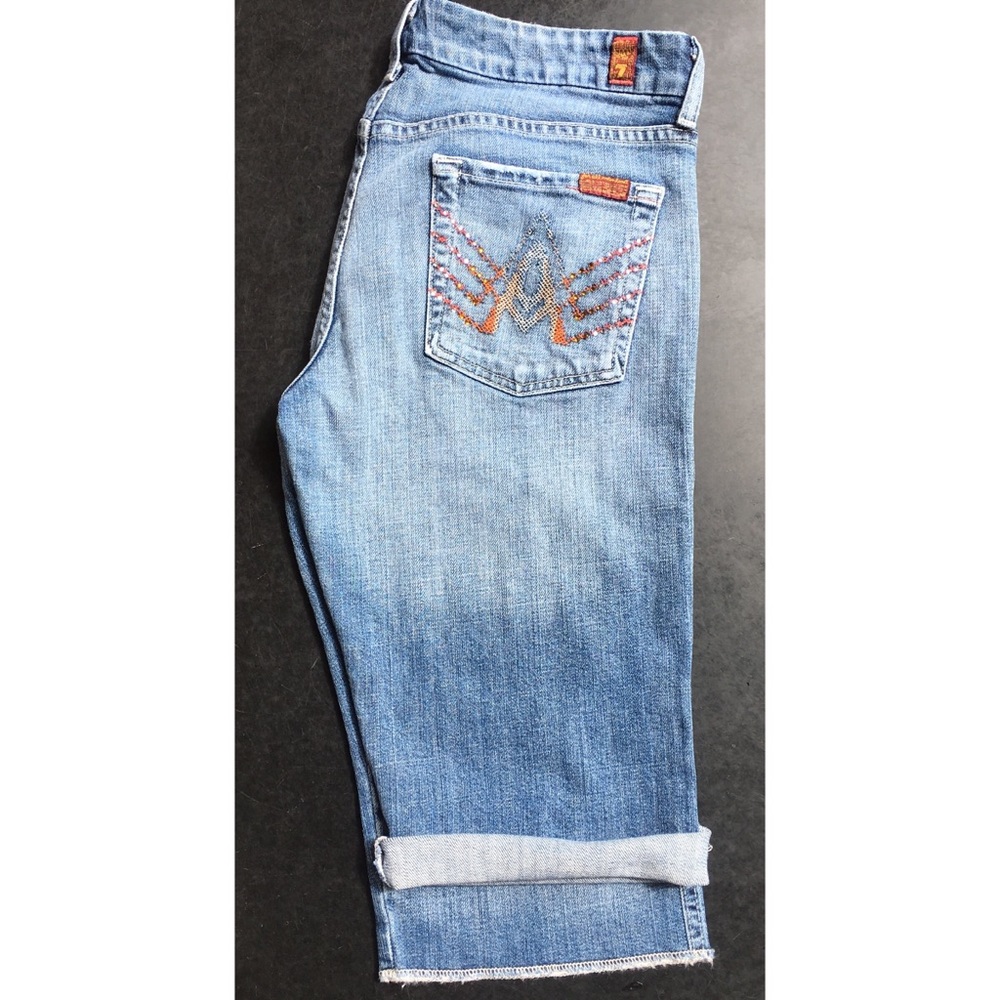 7 For All Mankind A-Pocket Bermuda Shorts 30